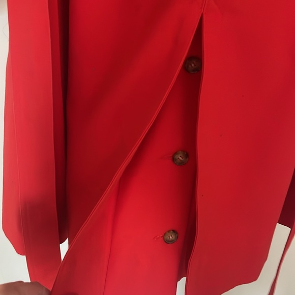 Maje Red Trench - Picture 13 of 13